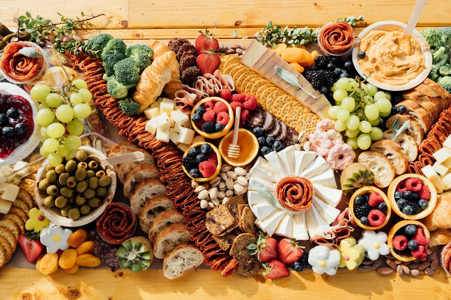 A styled grazing board